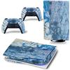 GALSOR Protettivo Per PS5 Skin Disc Edition Anime Console E Controller Vinile Cover Wraps Per PS 5 Version 43356 Senza Bolle E Senza Residui(4)