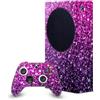 Head Case Designs Licenza Ufficiale PLdesign Porpora Fucsia Mix Arte Pacchetto Console Da Gioco Wrap E Pelle Per Controller Compatibile con Xbox Series S Console & Controller Bundle