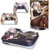 GALSOR Protettivo Per PS5 Skin Disc Edition Anime Console E Controller Vinile Cover Wraps Per PS 5 Version 12326 Senza Bolle E Senza Residui