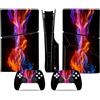 LNMLRBXEXZ Compatibile Con Adesivi Skin Per PS5 Slim Skin Disc Edition & Per Digital Console Controller Vinyl Cover Skins Wraps Scratch Resistant Compatible 36388 Avvolgimento(Digital Edition)