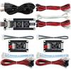 SJ@JX Arcade Game 4 Player USB Encoder Board Macro Command Zero Delay Gamepad Button Joystick Controller for Nintendo Switch PC PS3 Raspberry Pi