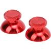 Bewinner Controller per Levette Analogiche in Alluminio con Impugnature Analogiche per un Migliore Controllo per i Giocatori, Accessori di Ricambio per Joystick in Metallo (rosso)