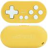 XUMIUZIY Gamepad Bluetooth Mini Piccolo Controller Wireless Portatile per Computer Cellulare, Gamepad Assistente Pittura Rosa per Utenti Artistici Materiale ABS (YELLOW)