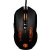 Konix Mouse da tavolo da gioco cablato World of Tanks Shooter M-30-8 pulsanti - Risoluzione 3200 DPI - Retroilluminazione a LED arancione