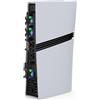 Generico Per PS5 Pro Ventola di raffreddamento Ventola esterna Raffreddatore silenzioso Ventole per PS5 Pro Edizione disco e digitale per PS5 Accessori (Nero)