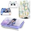 YLMKMVLCZC Decalcomania Decal Skin Per PS 5 Disk Edition Console 2 Controller Vinile Cover Skin Wraps Per PS5 Disc Version 39904 Pellicola Protettiva