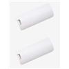 Aliotech - Confezione da 2 coperture di ricambio per batteria posteriore per telecomando Nintendo Wii (bianco)