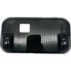 Generico Adatto per Anbernic RG477M TPU trasparente Custodia protettiva, resistente ai graffi e resistente all'usura borsette, console di gioco portatile Accessori (Nero traslucido)