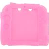 Generic Custodia Protettiva in Silicone per 2DS Custodia Resistente Ai Graffi con Protezioni per lo Schermo per Giocatori Pellicola PET Trasparente per Controller 2DS (PINK)