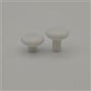 Generico 1 paio di tappi modificati del bilanciere il regolatore della maniglia del gioco di per Legion Go Joystick modificato sostituzione del joystick del bilanciere colorato Shell (Bianco)