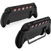 Zhixteu Copertura per Switch 2, Custodia Protettiva Copertura Portatile Impugnature Imbottite Confortevoli Supporto Regolabile con 5 Slot per Giochi