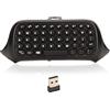 ciciglow Tastiera Controller per , TYX-538 47 Tasti Tastiera Portatile per Chatpad da Gioco Wireless Mini con Ricevitore per