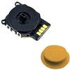 Genérico Joystick Analogico Compatibile per Sony PSP 2000 Series (2001, 2002, 2003, 2004, 200X) Colore Giallo Senape