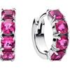 Pandora Orecchini a cerchio rosa Timeless 293851C02