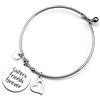 MAMIJUX bracciali in acciaio per le persone speciali della nostra vita (Sisters friends forever)