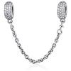 Yashuo Ciondolo in argento sterling 925 con perline in materiali sicuri, per braccialetti Pandora da donna, stile europeo. e 925, colore: D, cod. YS-C011