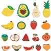 PH PandaHall PandaHall 18 spille smaltate a tema frutta cartone animato Spille per risvolti Fragola Ananas Limone Ciliegia per abbigliamento, giacche, borse e zaini