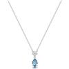 Brosway Collana Donna, Collana in Argento e Cloud Light Blue | Collezione Fancy - FCL109