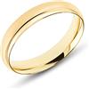 Anellissimo Anello fedina Dorata Uomo Donna Acciaio 316L -