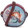 Forever Ninette Origin-Borsa a Tracolla Rotonda, Multicolore, 18 x 18 cm