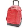 Tinta Unita Zaino scuola Dream Cross, ROSSO, staccabile, NUOVE RUOTE, SALITA SCALE, con carrello Pool