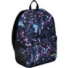 Seven Zaino Monoscomparto IschoolPack, Blu e Rosa, Con Pawer Bank integrato e Usb Plug, Tasca Porta Borraccia, Zaino Scuola e Viaggio, Bambini e Ragazzi.
