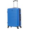 CELIMS - Valigia Media 20 kg Rigida a 4 Ruote Leggera | Valigia da Stiva 65cm | Lucchetto Integrato | ABS | Trolley Medio 65cm con 4 Ruote | Blu