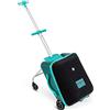 Micro Micro Ride On Luggage Eazy Forest Green