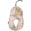Legami - Cuscino da Viaggio in Memory Foam - Travel Pillow, Cuscino Cervicale da Viaggio Portatile, Comfort per il Collo, Trasportabile, Ergonomico, con Custodia, 20,3 x 30 x 13,3 cm, Tema Travel