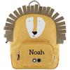 Upstitch Studio Trixie, Zaino e Borraccia per Bambini, per l'Asilo e Chitarra, Personalizzato con Nome Singolo o Come Set, Leone, Rucksack Small