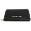MOSCHINO Portafoglio donna Love zip around nero A24MO30 JC5700 NERO