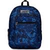 Seven S.p.a. Zaino Bambini Unisex, Pacco da 3, Blue Print, 33 x 44 x 20 cm, 34lt