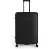 CREATE / LUGGAGE STUDIO/Valigia rigida in policarbonato nero / 53x31x76cm / Lucchetto TSA, 4 ruote doppie multidirezionali, materiali resistenti e durevoli