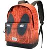Marvel Deadpool Weapons-Zaino ECO 2.0, Rosso, 32 x 44 cm, Capacità 22.5 L