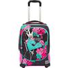 Go Pop - Zaino con Trolley Flamingo - 3 Grafiche Frontali Intercambiabili e Pop-Up, 2 Scomparti con cerniera, Spallacci Imbottiti, adatto alla scuola primaria, 34 l x 47 h x 23 p - 36 litri