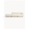 Westwing Collection Divano componibile 4 posti con poggiapiedi Colin