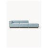 Westwing Collection Divano componibile 4 posti con poggiapiedi Colin