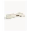 Westwing Collection Divano angolare componibile 4 posti con tavolino Colin