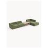 Westwing Collection Divano angolare componibile 4 posti con tavolino Colin