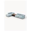 Westwing Collection Divano angolare componibile 4 posti con tavolino Colin
