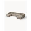 Westwing Collection Divano componibile grande 4 posti Colin - Marrone