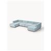 Westwing Collection Divano modulare grande 4 posti Colin - Blu