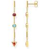 Thomas Sabo Orecchino Le signore 18 carati (750) bicolore Non applicabile Irregolare - H2178-488-7