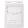 Depesche Collana da donna con ciondolo a forma di cuore, argento o oro, regolabile in 42-47 cm, in diverse varianti con simboli, lettere o segno zodiacale, Filigran, Acciaio inossidabile, Nessuna