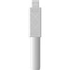 SCRUBY LFX-ING - Bastone per selfie con treppiede, supporto per telefono, Bluetooth, senza fili, per telecomando (bianco)