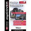 Digicover G4193 Pellicola Protettiva Ibrida per Canon EOS 1300D, Trasparente