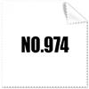 DIYthinker 5Pcs regalo fortunato No.974 Numero Nome Occhiali Panno panno di pulizia dello schermo del telefono Cleaner