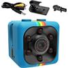 WEITING Videocamera HD, DV1080P, impermeabile, sportiva, per sport, SQ8/SQ11, con ricarica USB, con scheda da 32 GB per esterni, Vlog
