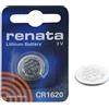 Best Price Square 2 x vera Renata Svizzera CR1620 3 V 68 mAh batterie al litio a bottone a pulsante batteria da orologio