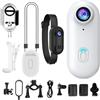 Generic Piccola videocamera da pollice, 1080P impermeabile per sport all'aria aperta, telecamera magnetica per vlogging, videocamera portatile per corpo, mini videoregistratore indossabile